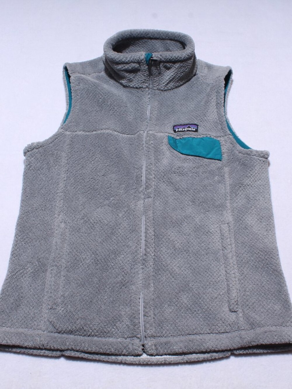 Womens Patagonia Better Sweater Vest Gray Full Zip Size M Medium